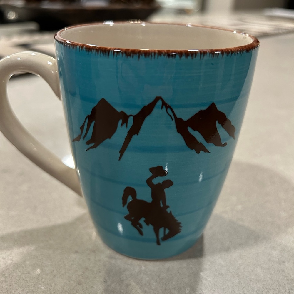 Bucking Bronc Mountain Coffee Mug